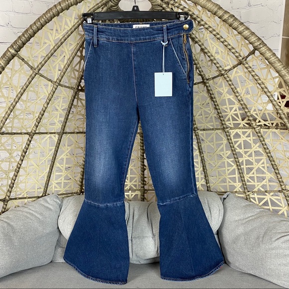 Frame flounce jeans FSZ415 Delavan - Dark Blue - Picture 2 of 7